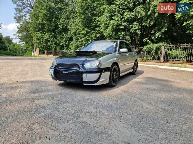 Серый Субару Impreza WRX, объемом двигателя 2 л и пробегом 186 тыс. км за 5500 $, фото 1 на Automoto.ua