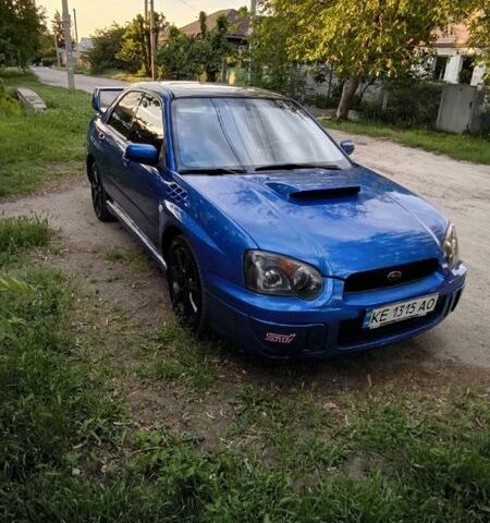 Синий Субару Impreza WRX, объемом двигателя 2 л и пробегом 235 тыс. км за 7500 $, фото 1 на Automoto.ua