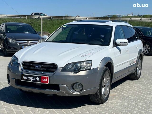 Белый Субару Legacy Outback, объемом двигателя 3 л и пробегом 275 тыс. км за 7590 $, фото 1 на Automoto.ua