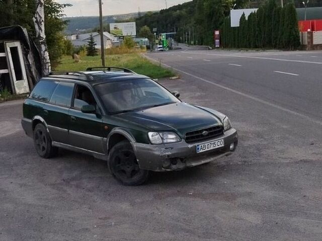 Зелений Субару Legacy Outback, об'ємом двигуна 2.5 л та пробігом 450 тис. км за 1600 $, фото 1 на Automoto.ua