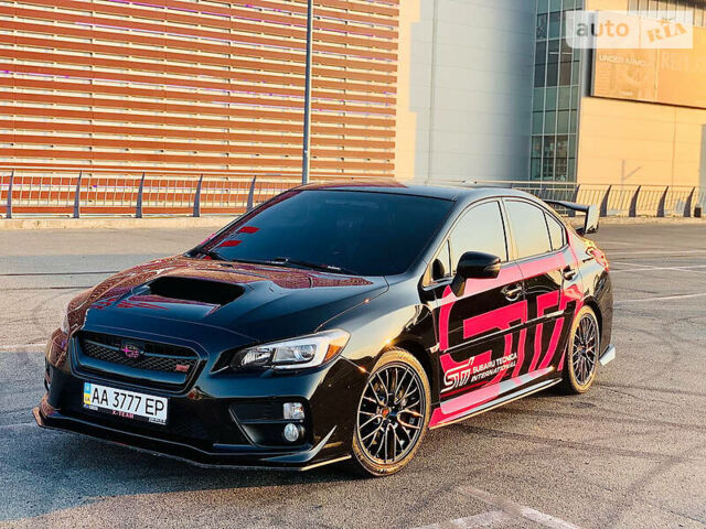 Черный Субару WRX STI, объемом двигателя 2.5 л и пробегом 90 тыс. км за 26000 $, фото 1 на Automoto.ua