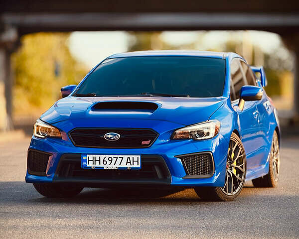 Синій Субару WRX STI, об'ємом двигуна 2.46 л та пробігом 112 тис. км за 29500 $, фото 1 на Automoto.ua