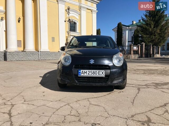 Черный Сузуки Альто, объемом двигателя 1 л и пробегом 286 тыс. км за 3200 $, фото 1 на Automoto.ua