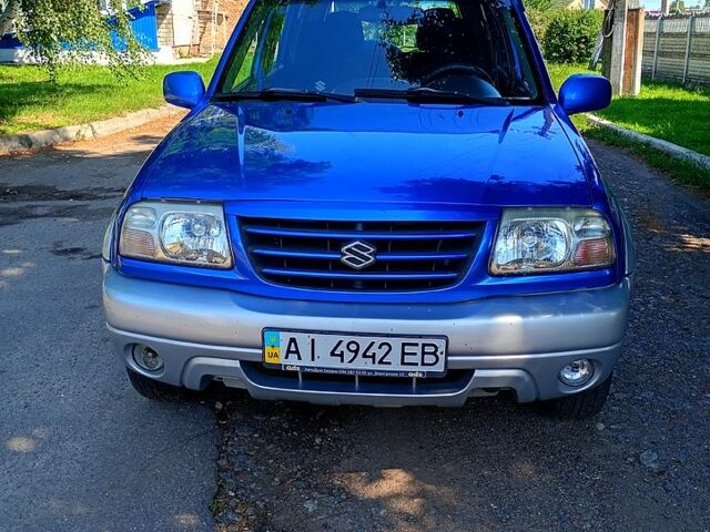 Синий Сузуки Гранд Витара, объемом двигателя 2 л и пробегом 358 тыс. км за 5500 $, фото 1 на Automoto.ua