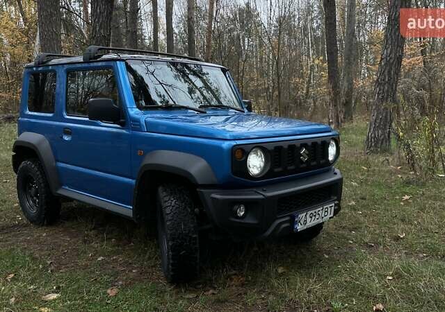Синий Сузуки Джимни, объемом двигателя 1.46 л и пробегом 49 тыс. км за 22250 $, фото 1 на Automoto.ua