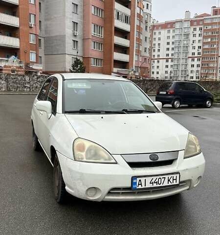 Белый Сузуки Лиана, объемом двигателя 1.62 л и пробегом 190 тыс. км за 1999 $, фото 1 на Automoto.ua