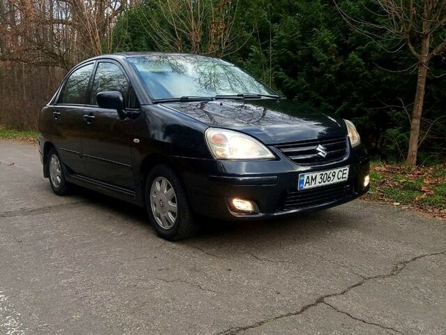 Черный Сузуки Лиана, объемом двигателя 1.6 л и пробегом 218 тыс. км за 5200 $, фото 1 на Automoto.ua
