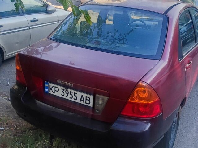 Червоний Сузукі Ліана, об'ємом двигуна 1.6 л та пробігом 390 тис. км за 2039 $, фото 1 на Automoto.ua