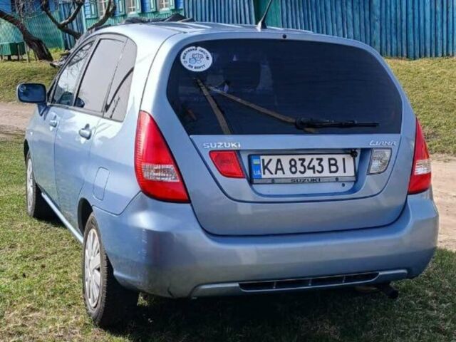 Синий Сузуки Лиана, объемом двигателя 1.33 л и пробегом 210 тыс. км за 4300 $, фото 1 на Automoto.ua