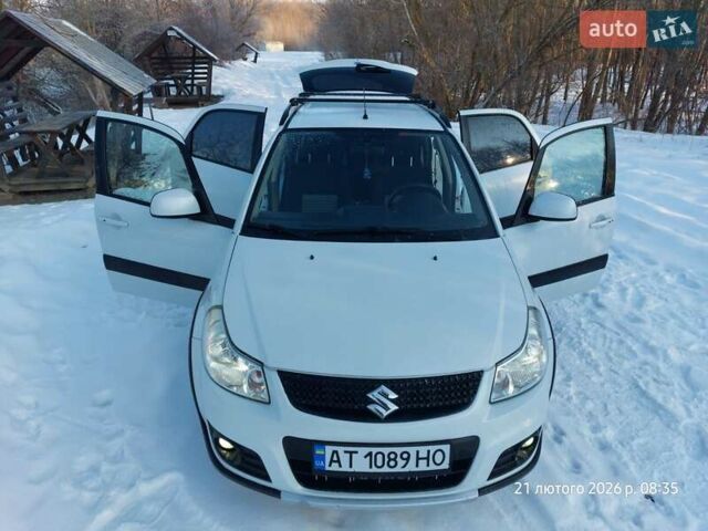 Белый Сузуки СХ4, объемом двигателя 1.6 л и пробегом 193 тыс. км за 8300 $, фото 1 на Automoto.ua