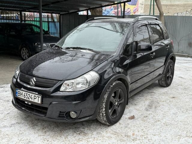 Черный Сузуки СХ4, объемом двигателя 2 л и пробегом 156 тыс. км за 5950 $, фото 1 на Automoto.ua