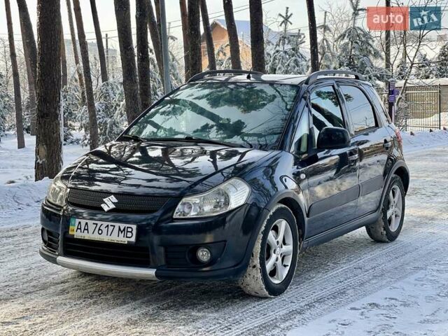 Черный Сузуки СХ4, объемом двигателя 1.6 л и пробегом 184 тыс. км за 7950 $, фото 1 на Automoto.ua