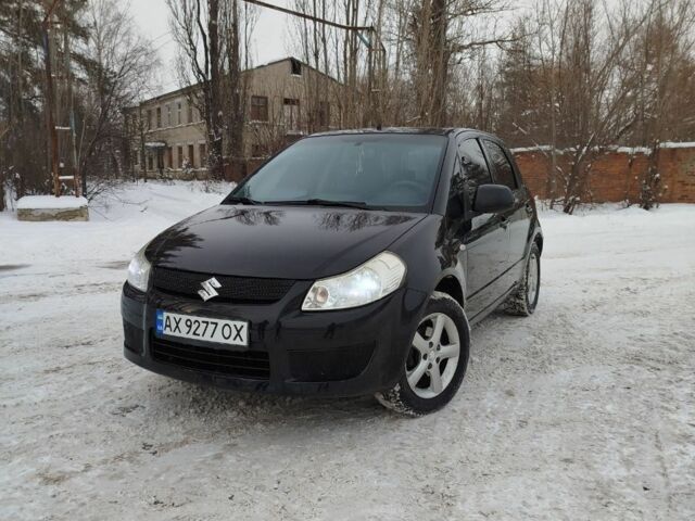 Черный Сузуки СХ4, объемом двигателя 1.6 л и пробегом 213 тыс. км за 6650 $, фото 1 на Automoto.ua