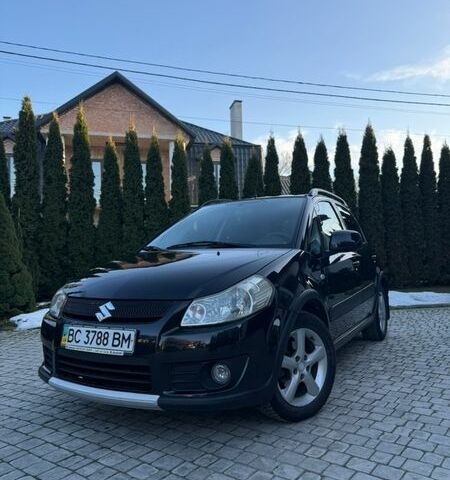 Черный Сузуки СХ4, объемом двигателя 1.59 л и пробегом 236 тыс. км за 7000 $, фото 1 на Automoto.ua