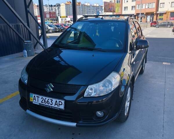 Черный Сузуки СХ4, объемом двигателя 1.6 л и пробегом 140 тыс. км за 5600 $, фото 1 на Automoto.ua