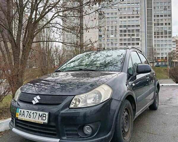 Черный Сузуки СХ4, объемом двигателя 1.6 л и пробегом 185 тыс. км за 6500 $, фото 1 на Automoto.ua
