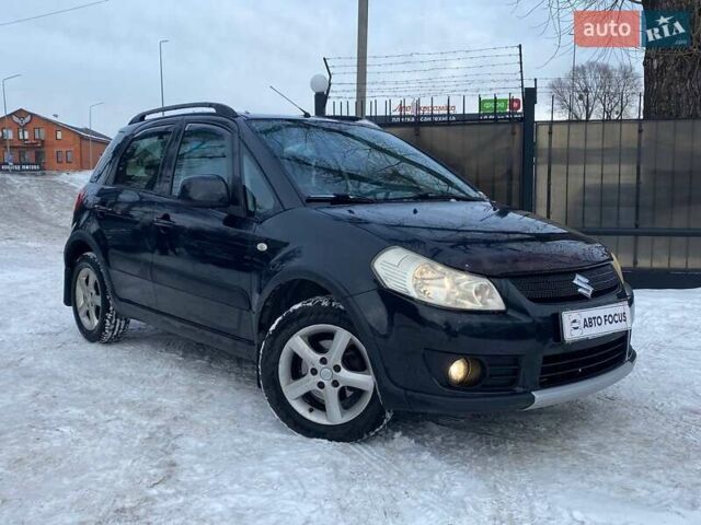 Черный Сузуки СХ4, объемом двигателя 1.59 л и пробегом 137 тыс. км за 6990 $, фото 1 на Automoto.ua