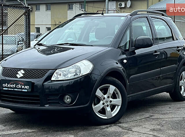 Черный Сузуки СХ4, объемом двигателя 1.59 л и пробегом 143 тыс. км за 8999 $, фото 1 на Automoto.ua