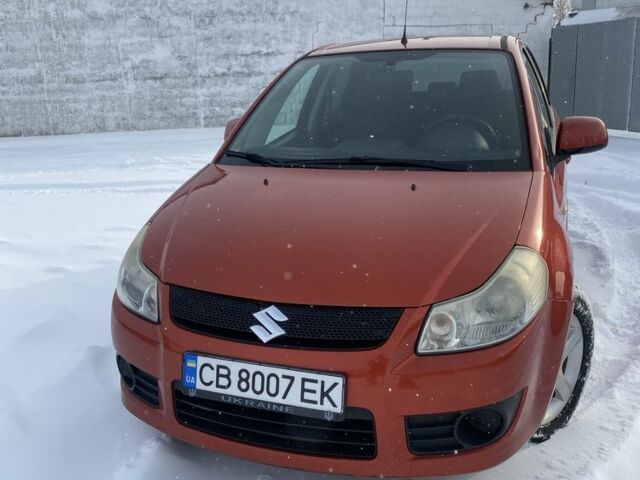 Красный Сузуки СХ4, объемом двигателя 1.6 л и пробегом 167 тыс. км за 6800 $, фото 1 на Automoto.ua