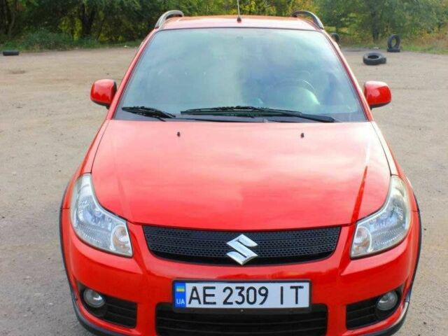 Червоний Сузукі СХ4, об'ємом двигуна 1.6 л та пробігом 200 тис. км за 7000 $, фото 1 на Automoto.ua