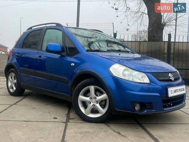 Синий Сузуки СХ4, объемом двигателя 1.56 л и пробегом 227 тыс. км за 5990 $, фото 1 на Automoto.ua