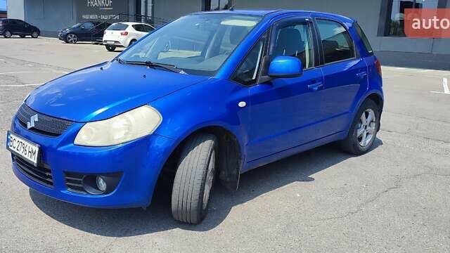 Синий Сузуки СХ4, объемом двигателя 1.59 л и пробегом 224 тыс. км за 5399 $, фото 1 на Automoto.ua