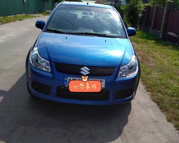 Синий Сузуки СХ4, объемом двигателя 1.6 л и пробегом 220 тыс. км за 8100 $, фото 1 на Automoto.ua