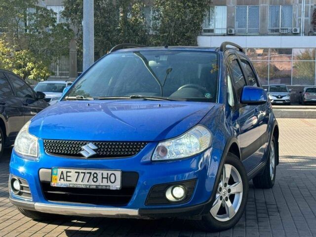 Синий Сузуки СХ4, объемом двигателя 1.6 л и пробегом 94 тыс. км за 9800 $, фото 1 на Automoto.ua