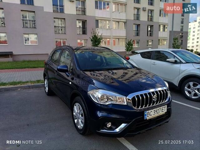 Синий Сузуки СХ4, объемом двигателя 1.59 л и пробегом 53 тыс. км за 14450 $, фото 1 на Automoto.ua