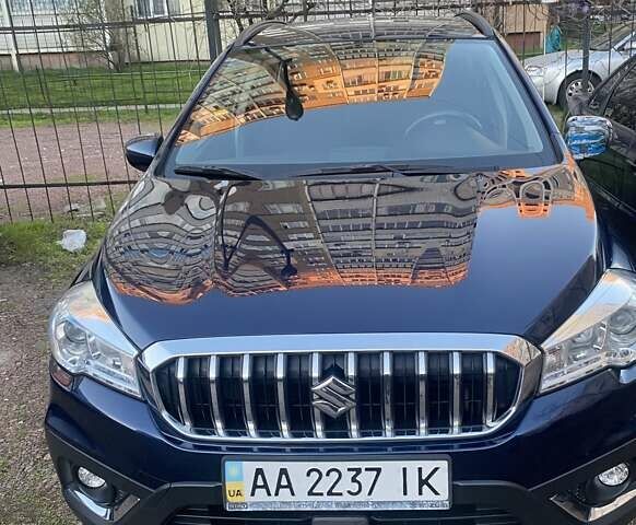 Синий Сузуки СХ4, объемом двигателя 1.59 л и пробегом 130 тыс. км за 12000 $, фото 1 на Automoto.ua
