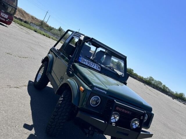 Зеленый Сузуки Самурай, объемом двигателя 1.3 л и пробегом 126 тыс. км за 12000 $, фото 1 на Automoto.ua