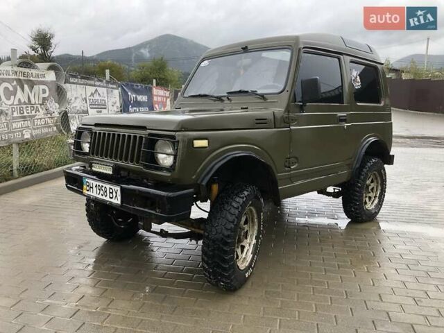 Зелений Сузукі Самурай, об'ємом двигуна 1 л та пробігом 154 тис. км за 5100 $, фото 1 на Automoto.ua