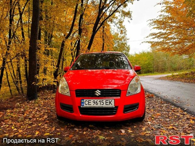 Красный Сузуки Сплеш, объемом двигателя 1 л и пробегом 200 тыс. км за 4300 $, фото 1 на Automoto.ua