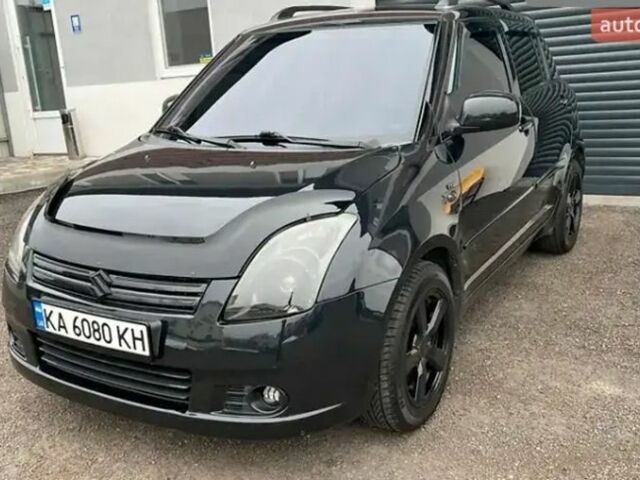 Чорний Сузукі Свифт, об'ємом двигуна 1.49 л та пробігом 142 тис. км за 6500 $, фото 1 на Automoto.ua