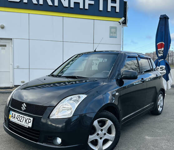 Чорний Сузукі Свифт, об'ємом двигуна 1.33 л та пробігом 184 тис. км за 4450 $, фото 1 на Automoto.ua