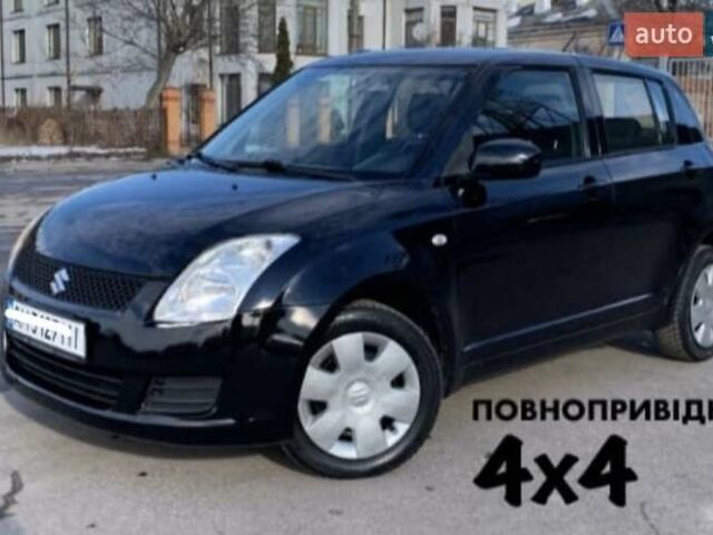 Чорний Сузукі Свифт, об'ємом двигуна 1.33 л та пробігом 276 тис. км за 4300 $, фото 1 на Automoto.ua