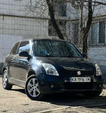 Черный Сузуки Свифт, объемом двигателя 1.33 л и пробегом 234 тыс. км за 3750 $, фото 1 на Automoto.ua