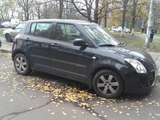 Чорний Сузукі Свифт, об'ємом двигуна 1.4 л та пробігом 46 тис. км за 7000 $, фото 1 на Automoto.ua