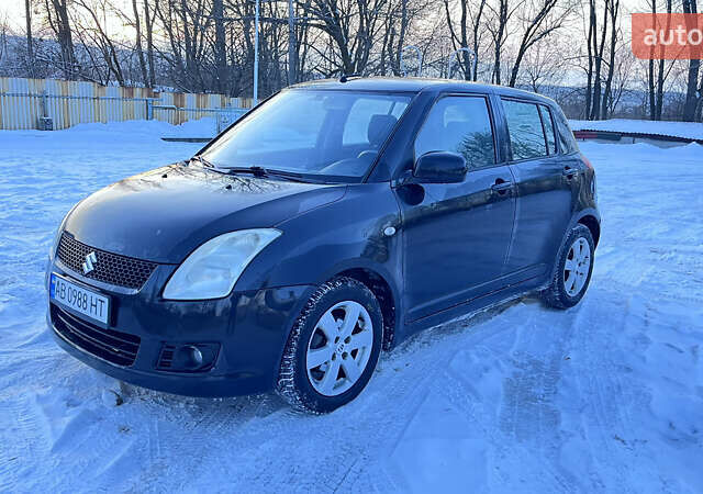 Чорний Сузукі Свифт, об'ємом двигуна 1.33 л та пробігом 230 тис. км за 4400 $, фото 1 на Automoto.ua