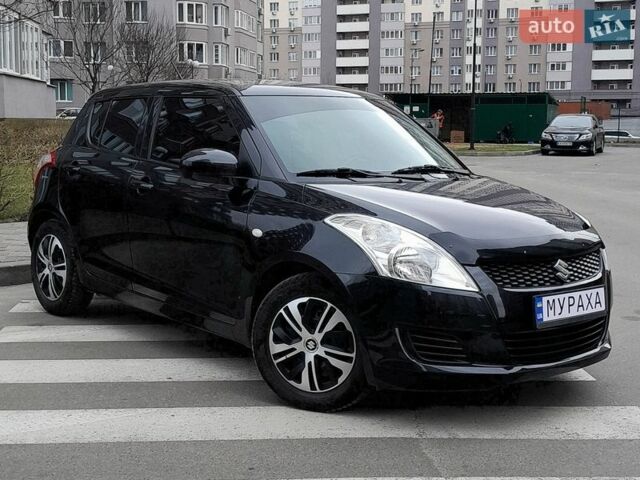 Черный Сузуки Свифт, объемом двигателя 1.24 л и пробегом 126 тыс. км за 8290 $, фото 1 на Automoto.ua