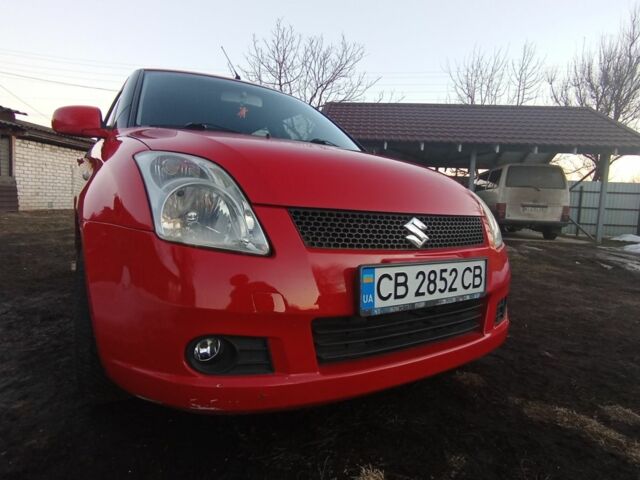 Красный Сузуки Свифт, объемом двигателя 1.3 л и пробегом 190 тыс. км за 5100 $, фото 1 на Automoto.ua