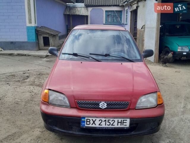 Червоний Сузукі Свифт, об'ємом двигуна 1.3 л та пробігом 57 тис. км за 1100 $, фото 1 на Automoto.ua