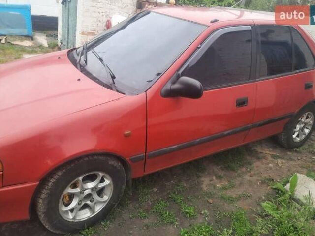 Червоний Сузукі Свифт, об'ємом двигуна 1.3 л та пробігом 280 тис. км за 1700 $, фото 1 на Automoto.ua