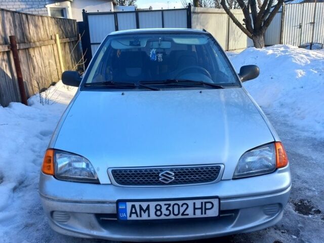 Серый Сузуки Свифт, объемом двигателя 1.3 л и пробегом 100 тыс. км за 2200 $, фото 1 на Automoto.ua