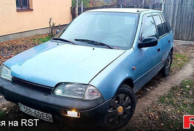 Синий Сузуки Свифт, объемом двигателя 1.3 л и пробегом 160 тыс. км за 750 $, фото 1 на Automoto.ua