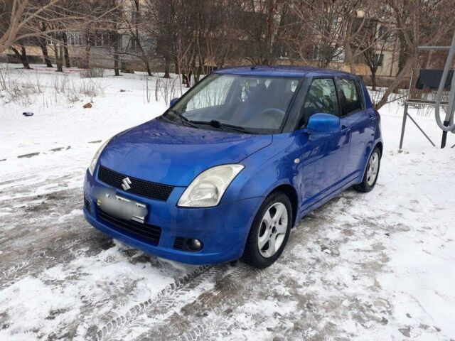 Синий Сузуки Свифт, объемом двигателя 1.3 л и пробегом 175 тыс. км за 5200 $, фото 1 на Automoto.ua