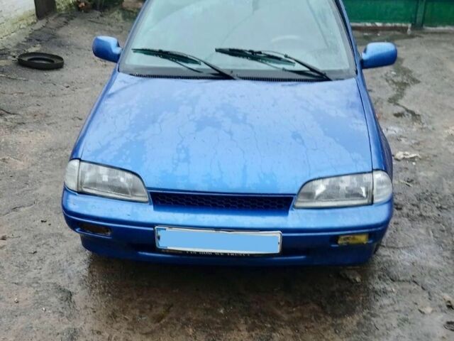 Синій Сузукі Свифт, об'ємом двигуна 1.3 л та пробігом 91 тис. км за 1670 $, фото 1 на Automoto.ua