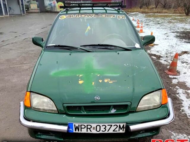 Зеленый Сузуки Свифт, объемом двигателя 1.4 л и пробегом 190 тыс. км за 700 $, фото 1 на Automoto.ua