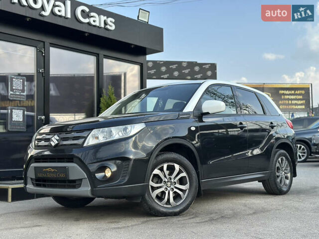 Черный Сузуки Витара, объемом двигателя 1.59 л и пробегом 130 тыс. км за 14900 $, фото 1 на Automoto.ua
