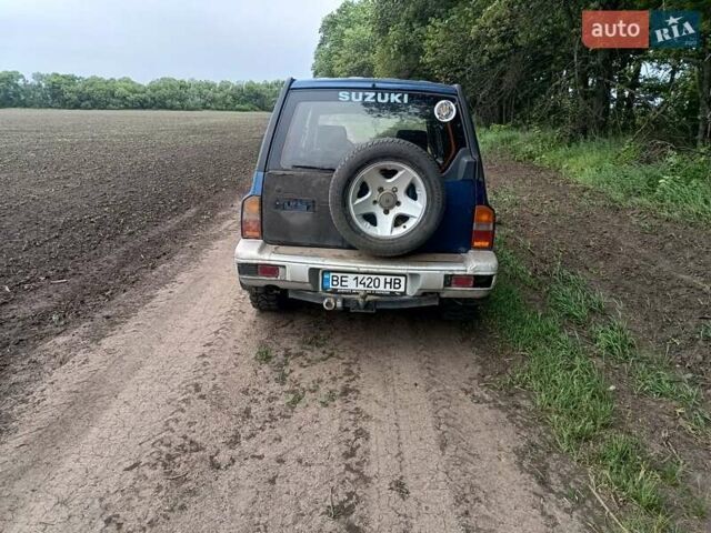 Синий Сузуки Витара, объемом двигателя 2 л и пробегом 360 тыс. км за 3500 $, фото 1 на Automoto.ua